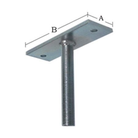 Beam Support Assembly -  (PP2 + TR30) - Zinc - PPBS30-PP2